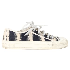 Dior D-Stripes Walk 'N' Dior låga sneakers i flerfärgad kanvas