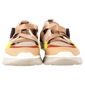 Chloé Sonnie låga sneakers i flerfärgad blandteknik