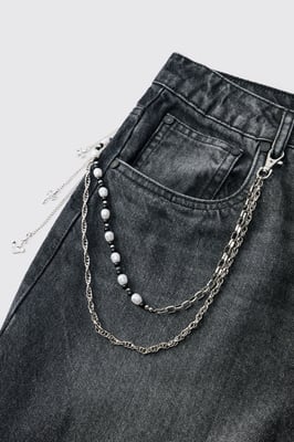 Gothic Bead Jean Chain