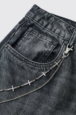 Gothic Cross Jean Chain