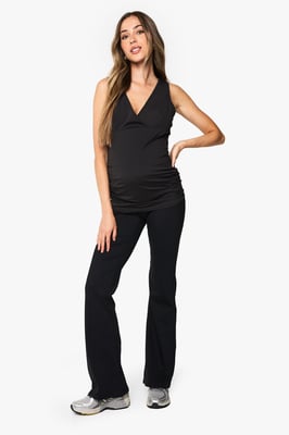 Maternity Supersoft Sculpt Bump Support Yoga Flares