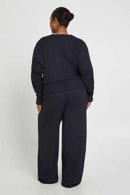 Plus Super Soft Batwing Long Sleeve Top and Trouser Co-Ord
