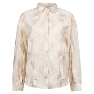 Nukus Nola blouse embroidery ecru dessin