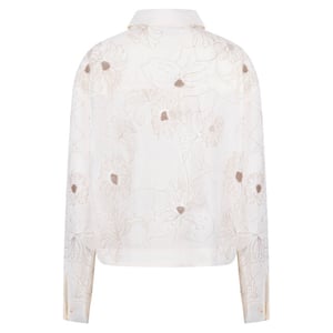Nukus Nks02167 17 adora blouse embroidery off white