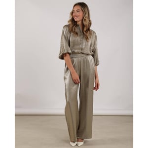 Nukus Nks02231 350 lilly blouse shiny army