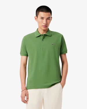 L.12.12 Classic Fit Polo Shirt in Sage Green