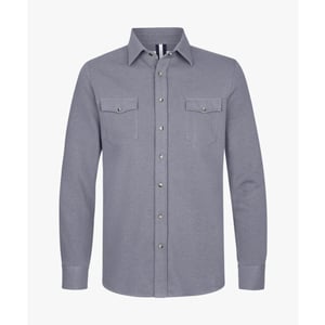 Profuomo overshirt western ppxf10001i m2 mid blue