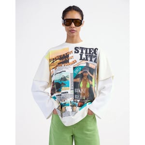 Stieglitz dennis skate double longsleeve s2602077 off white