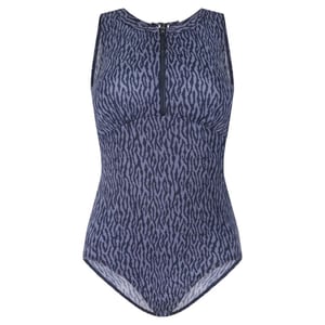 Ten Cate swimsuit soft cup high neck zipper wedstrijd badpak dames -