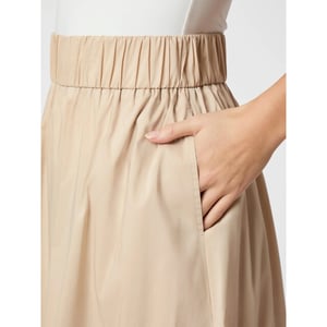 Neo Noir yara poplin skirt 158280 125 dark sand