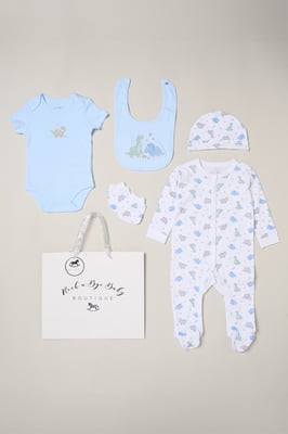 Cotton 5-Piece Baby Gift Set