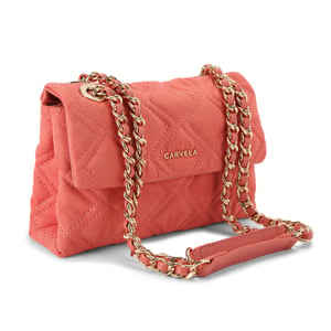 Carvela Suedette Rosa Chain Shoulder Bag