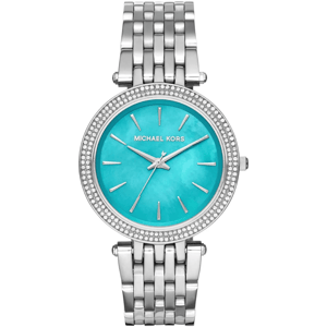 Michael Kors Darci MK3515 Turquoise Wijzerplaat Dameshorloge