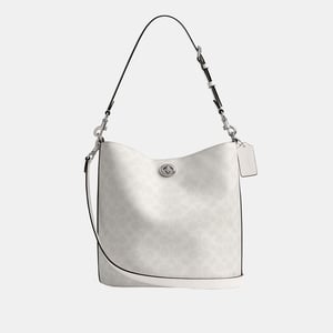 Willow Soft Bucket Bag In Signature Canvas