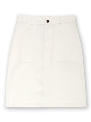 Kite Clothing Bradpole Twill Skirt Ivory