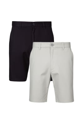 Blue 2 Pack Cotton Chino Shorts