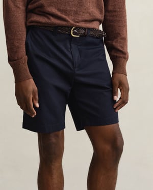Regular Fit Shorts in Navy
