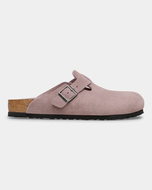 Boston Clogs in Rose Gold