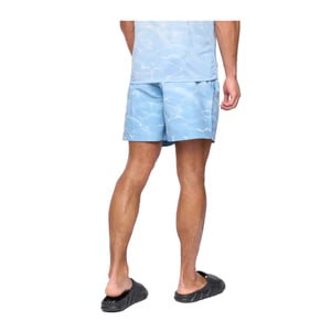 Henleys Mannen Henpool Zwemshorts (Denim Blauw)