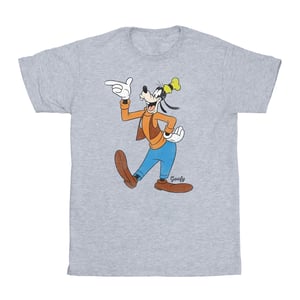 Disney Mens Classic Goofy T-Shirt (Heather Grey)