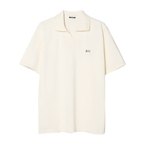 Denham Scissor open collar polo lsc