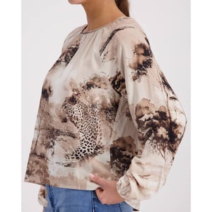 Monari  Top lange mouw 410190