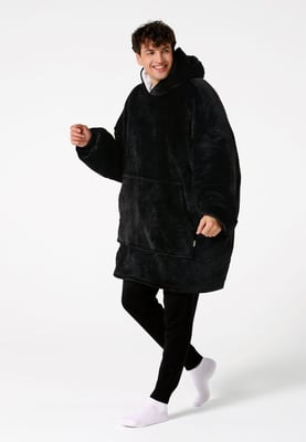 "Pure Black" Knuffelhoodie
