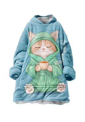 "Tea Time fm" Knuffelhoodie