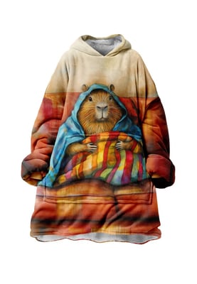 "Cozy Capybara" Knuffelhoodie