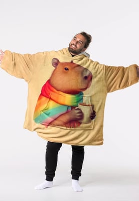 "Autumn Capybara" Knuffelhoodie