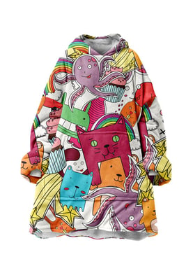 "Monsters" Knuffelhoodie