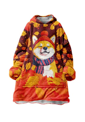 "Autumn Shiba" Knuffelhoodie