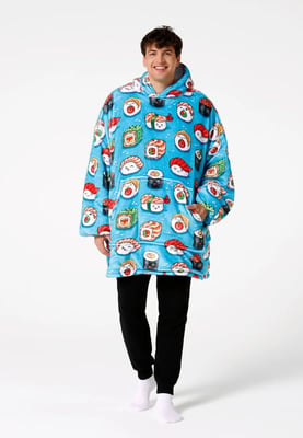 "Sushi Pattern" Knuffelhoodie