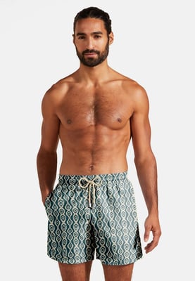 "Geometric" Zwemshorts