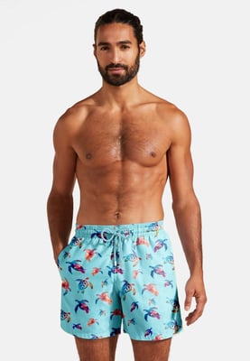 "Watercolor Turtle" Zwemshorts