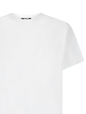 Back Logo Printed T-Shirt in White