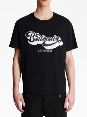 70s Logo Print T-Shirt in White