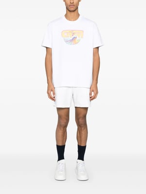 Casa Surf Printed T-Shirt in White