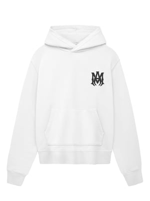 MA Core Logo Printed Hoodie in White