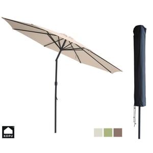 Kopu ® valencia parasol rond 300 cm met beschermhoes -