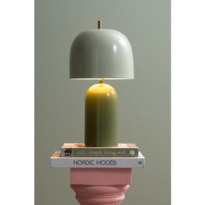 Leitmotiv tafellamp rico jungle green & grayed jade