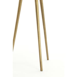 Light & Living bijzettafel prato Ø43x53 cm - set van 2