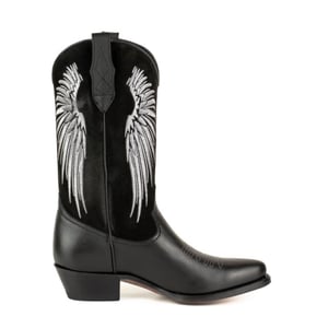 Mayura Boots Cowboy laarzen wings-2666 napa negra / afelpado negro- size 37
