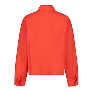 Esqualo Blouse sp26-10016 chili red