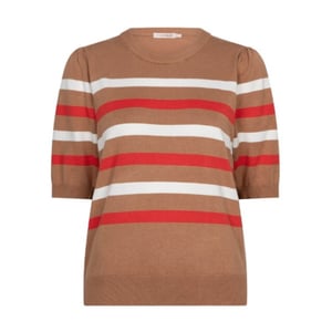 Esqualo Sweater sp26-07010 cappuccino