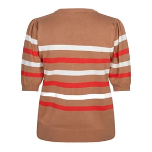 Esqualo Sweater sp26-07010 cappuccino