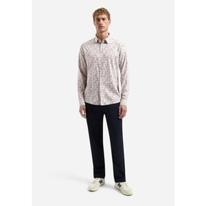 No Excess Shirt allover printed light mauve
