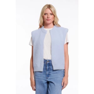 Rino & Pelle Elona.5002621 short waistcoat light blue