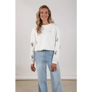 Nukus Nks03069 17 suzanne pullover paillet off white