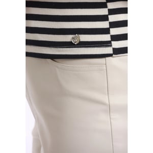 Rino & Pelle Uma.7002621 rino&pelle tanktop black white striped